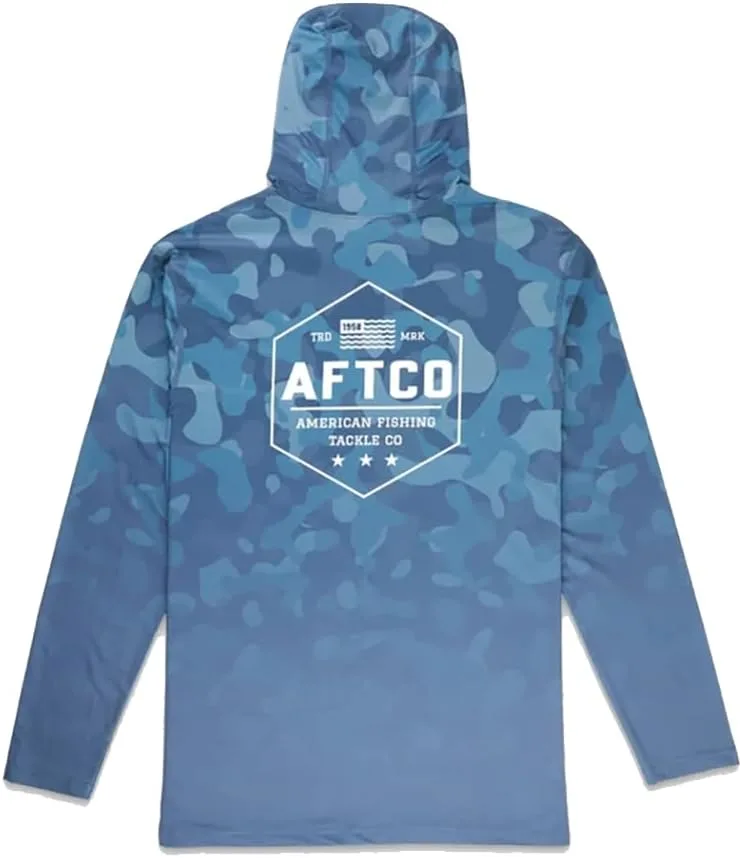 

AFTCO OG Camo UVX худи с длинным рукавом для защиты от солнца