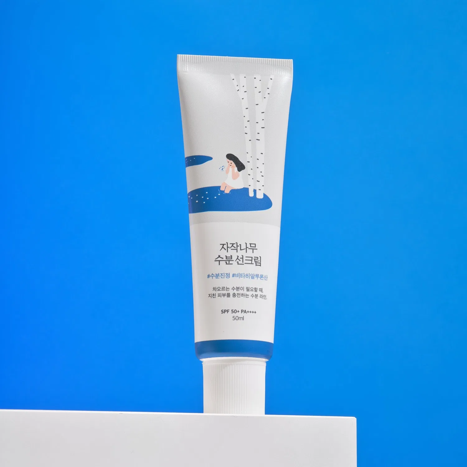 Солнцезащитный крем с березовым соком SPF 50, 50 мл Round Lab — фото 3