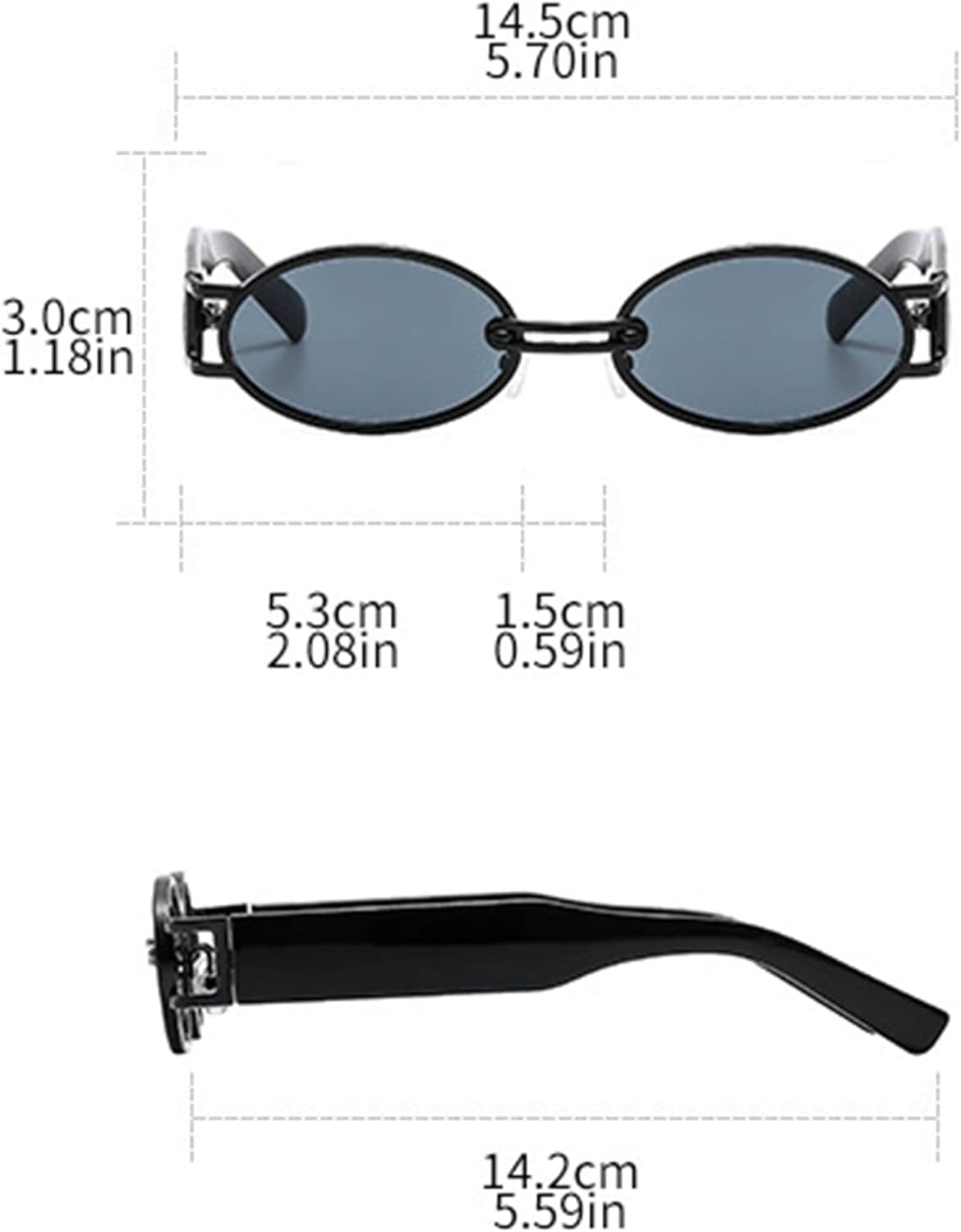 

bullabulling Модные панк-солнцезащитные очки, маленькие овальные женские солнцезащитные очки, дизайнерские винтажные мужские солнцезащитные очки, солнцезащитные очки UV400, C3