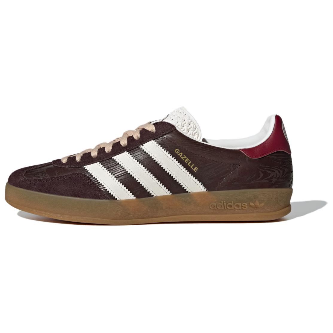 

Кроссовки adidas originals GAZELLE INDOOR Skateboarding Shoes Unisex Low-top Brown, коричневый