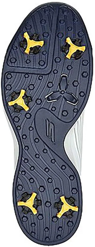Мужские водонепроницаемые гольф-туфли Skechers Elite 5 Arch Fit, белый/синий — фото 4