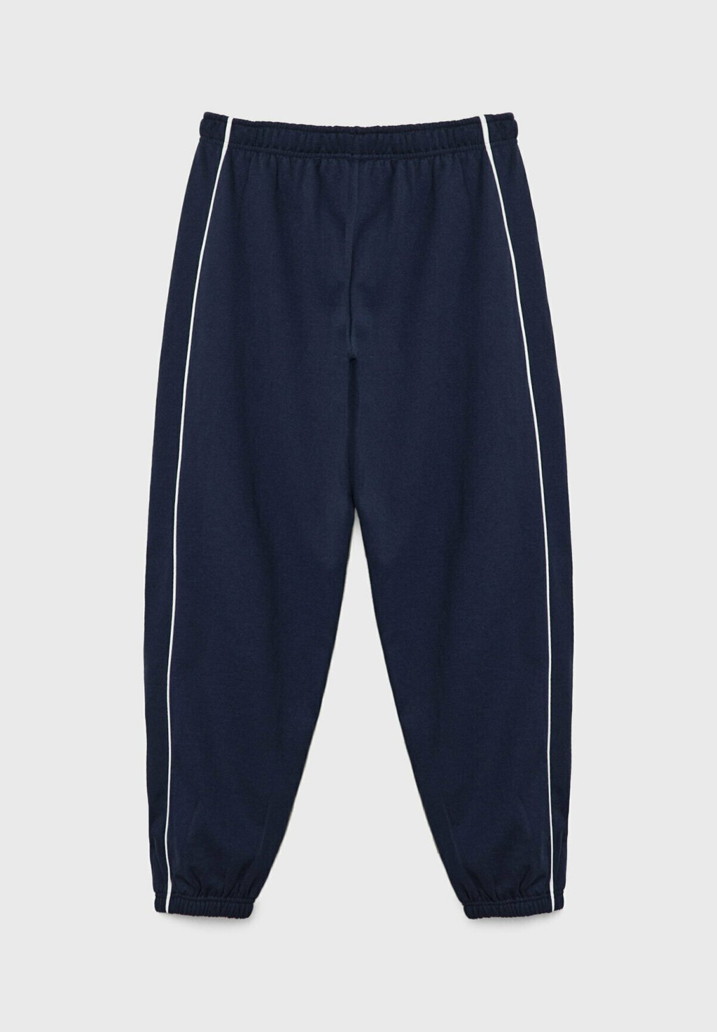 

Спортивные брюки JOGGERS WITH PIPING Stradivarius, темно-синий