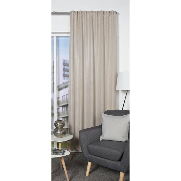 

Штора Home Basics Oxford, 145 см, бежевый