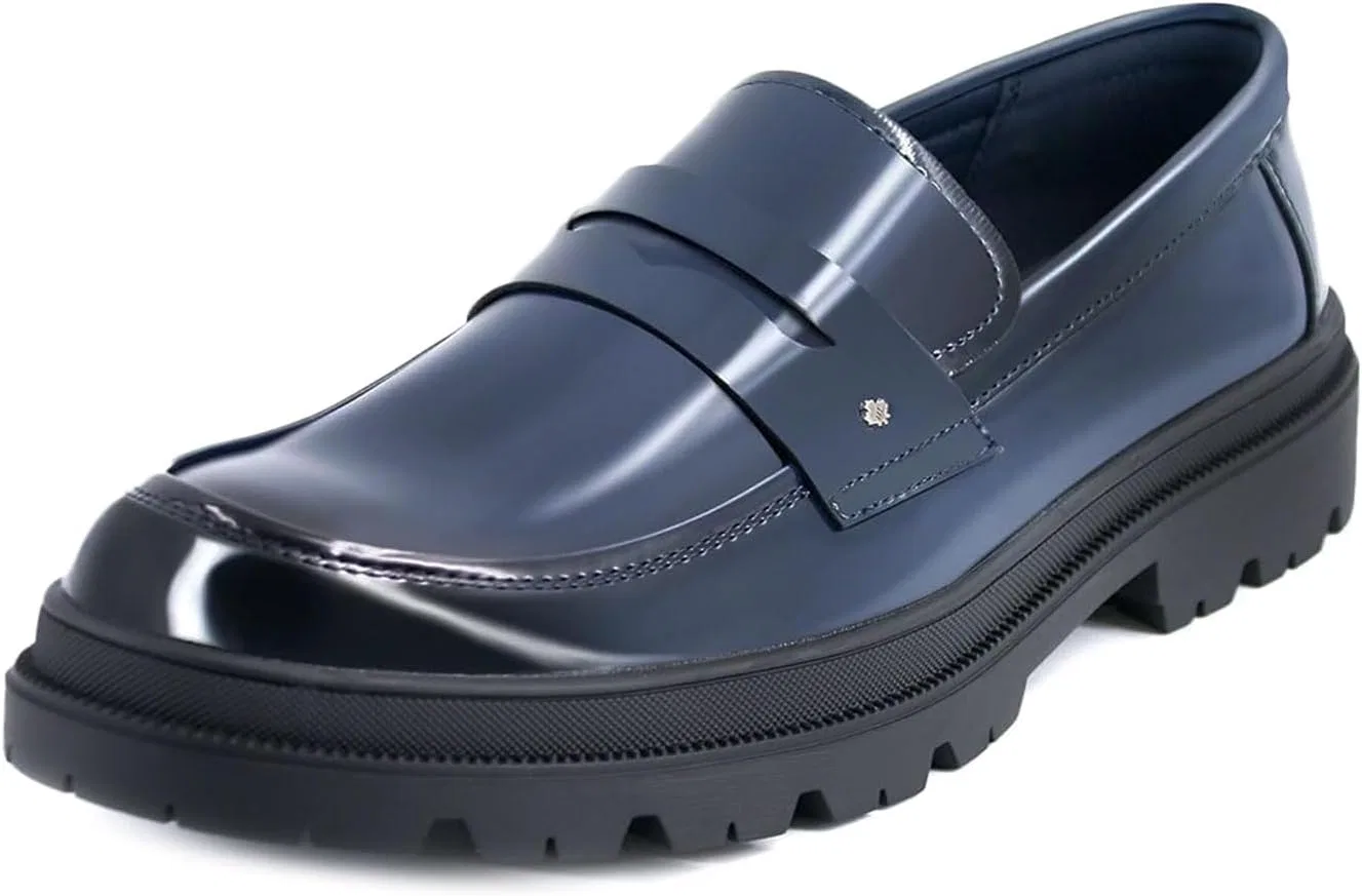 Мужские лоферы Toocool Y185 в стиле оксфорд, элегантные туфли для колледжа, Navy Blue