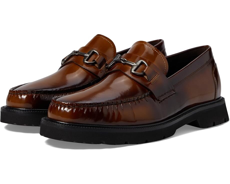 

Лоферы Cole Haan American Classics Bit Loafers, цвет Dark Chocolate BOX Brush Off/Black
