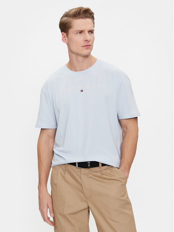 

Футболка стандартного кроя Tommy Jeans, синий