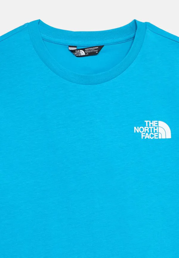 Футболка унисекс с принтом The North Face, Meridian Blue — фото 4