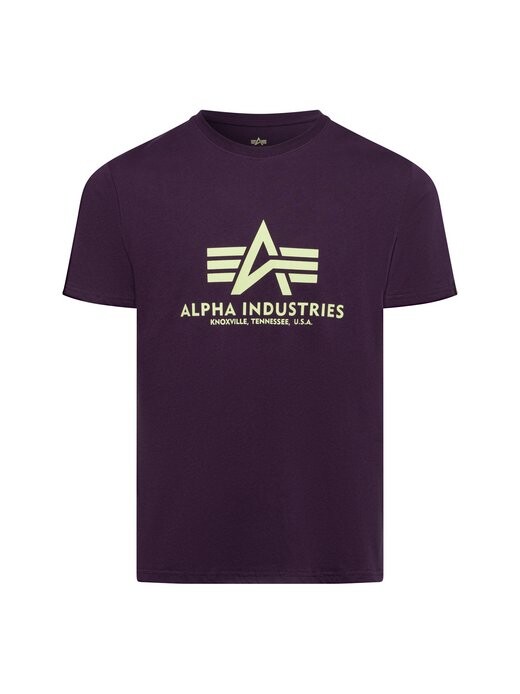 

Футболка Alpha Industries, фиолетовый
