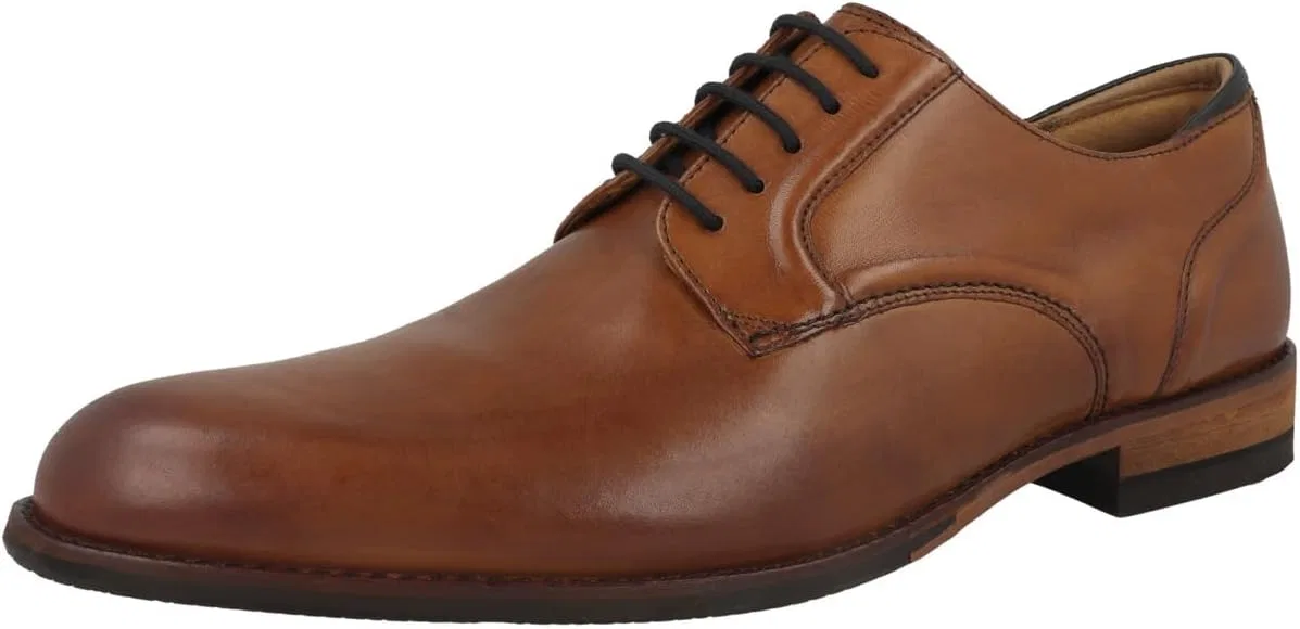 Туфли Clarks CraftArlo Lace, Smooth Leather, Brown, Men's — фото 4