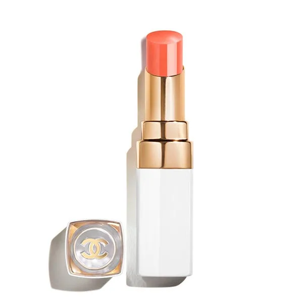 Увлажняющий тонирующий блеск для губ CHANEL ROUGE COCO BAUME BRILLO, 754 Tender Peach