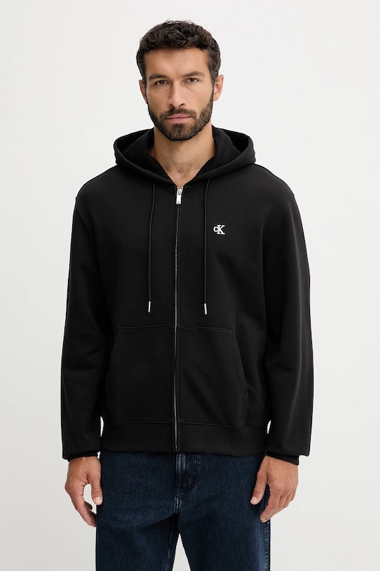 

Хлопковая толстовка Calvin Klein Jeans, черный