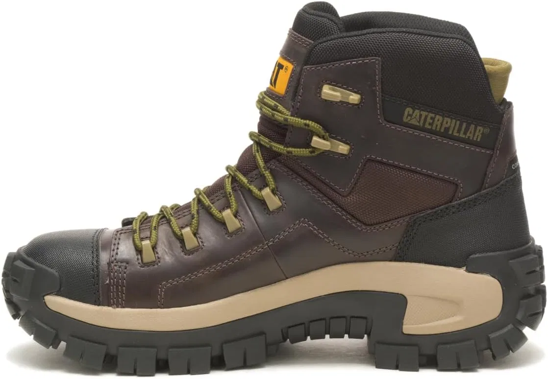 Мужские водонепроницаемые походные ботинки Cat Footwear Invader Hiker, Coffee Bean