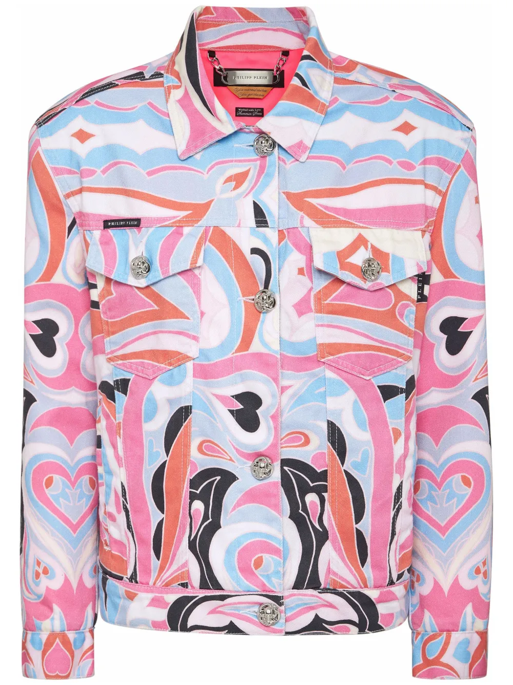 

Джинсовая куртка Circus Philipp Plein, белый