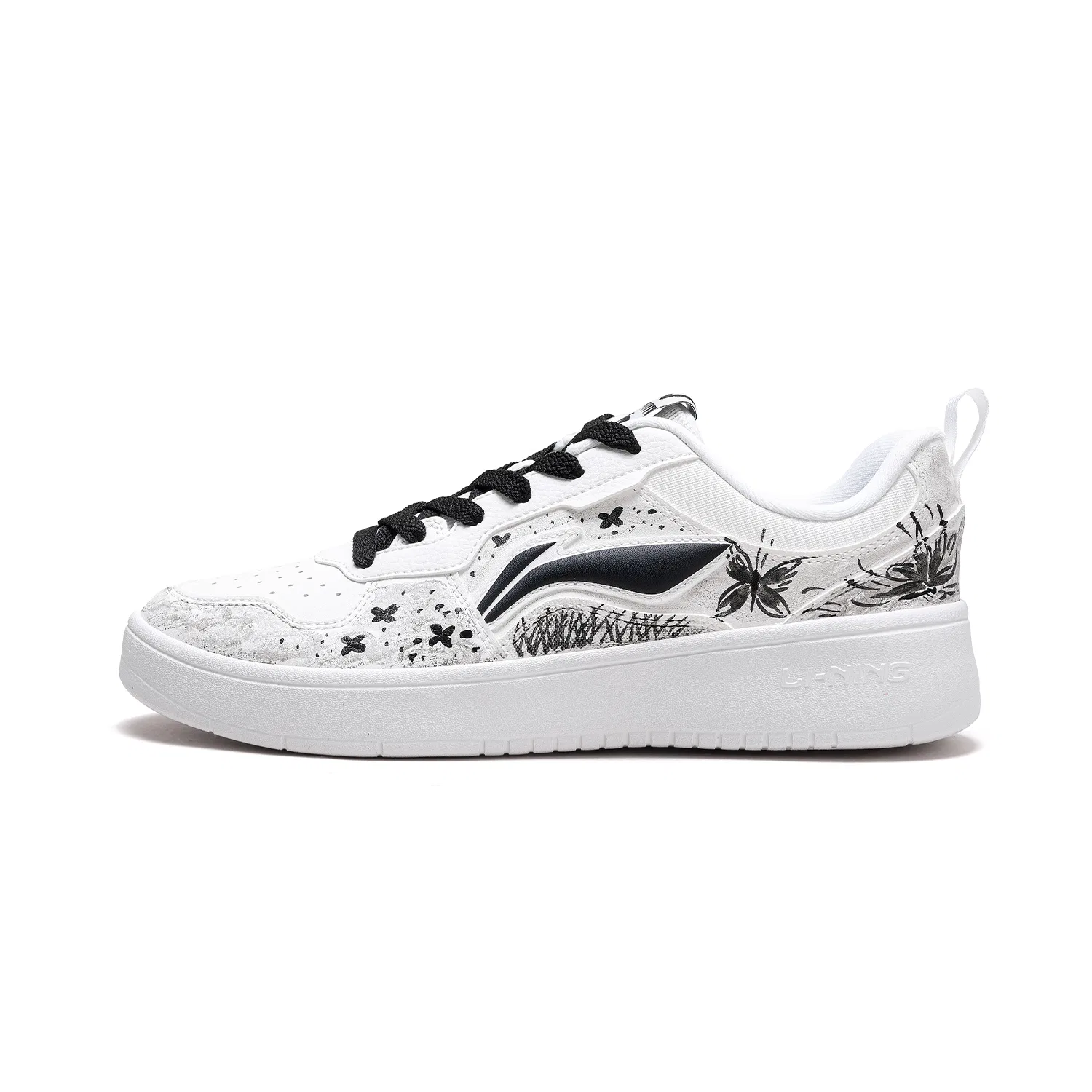 Кроссовки скейтбординговые Li-Ning First Cloud Infinity White/Black