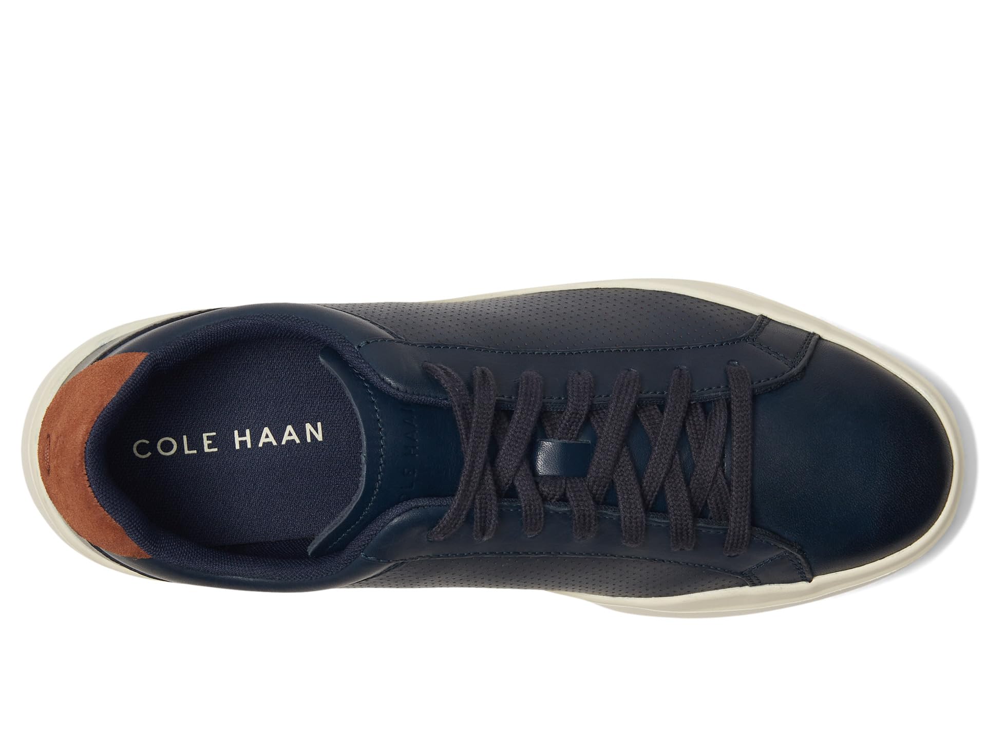 Кроссовки Cole Haan Grand Crosscourt Modern Perforated Lace To Toe Sneakers, цвет Navy Blazer — фото 2