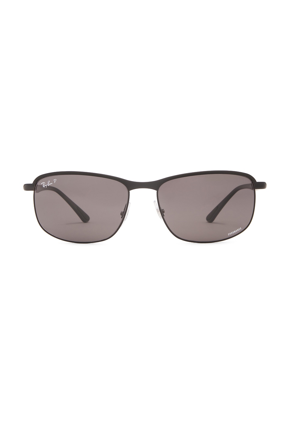 

Солнцезащитные очки chromance прямоугольной формы Ray-Ban, черный