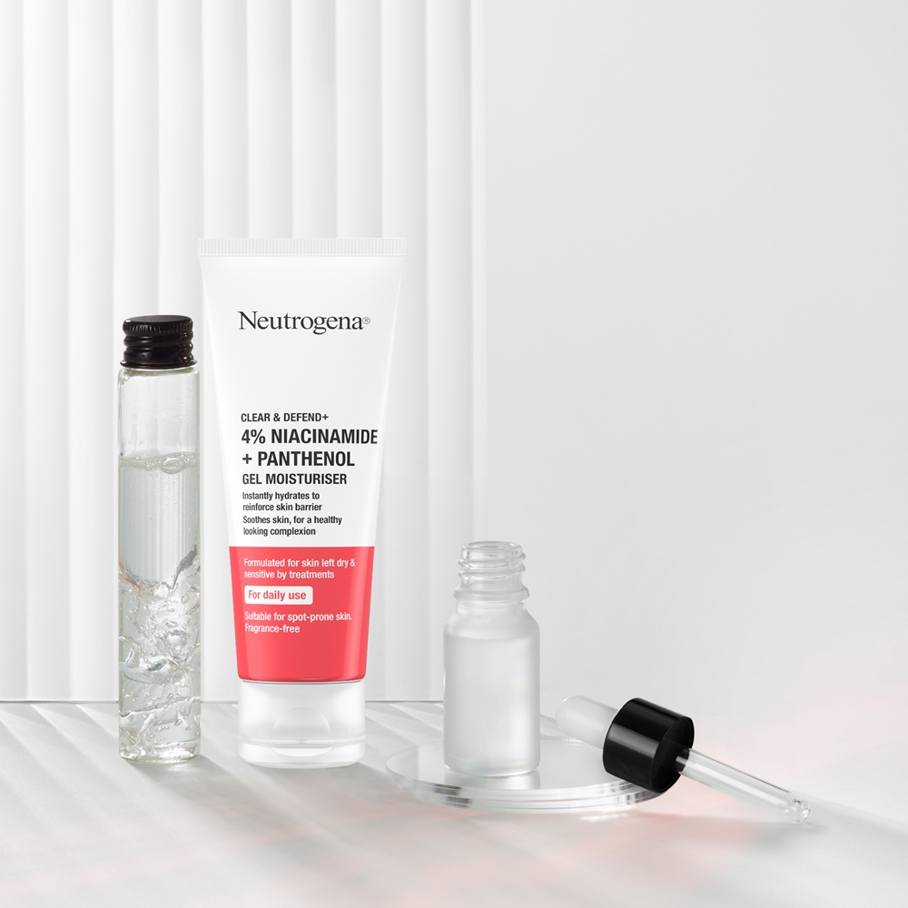 Увлажняющий гель Clear & Defense+ Neutrogena, 50 мл — фото 4