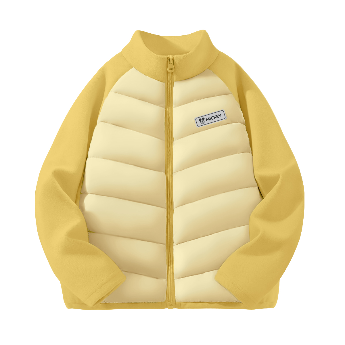 

Топ с рукавом реглан в мультиколоре, тренд осень-зима, термобелье, стильный Disney, желтый