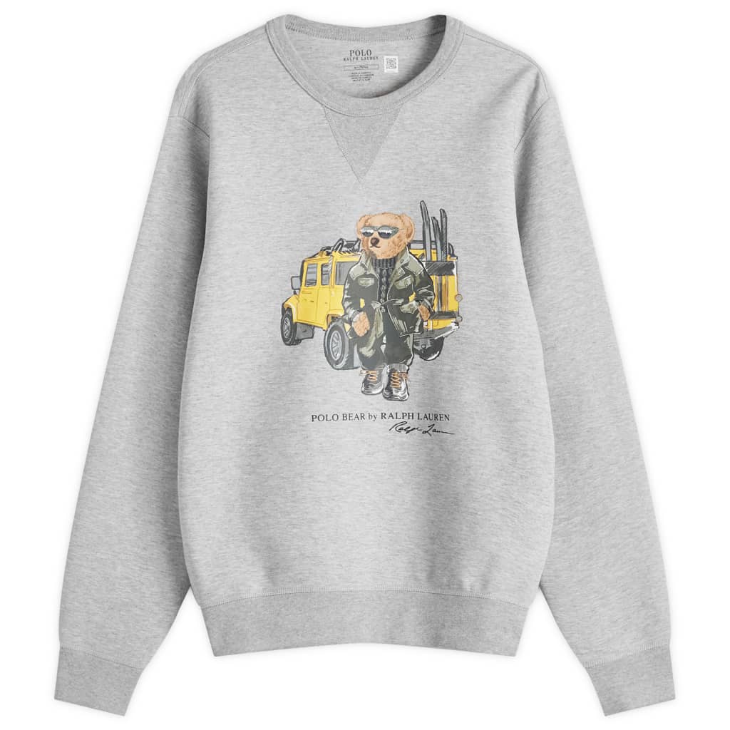 

Свитшот Defender bear Polo Ralph Lauren, цвет cr24 andover htr defender bear