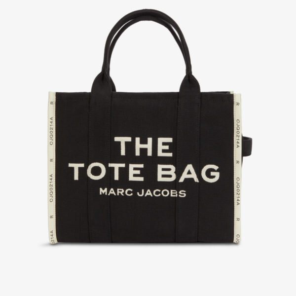 

Большая жаккардовая большая сумка Marc Jacobs, черный