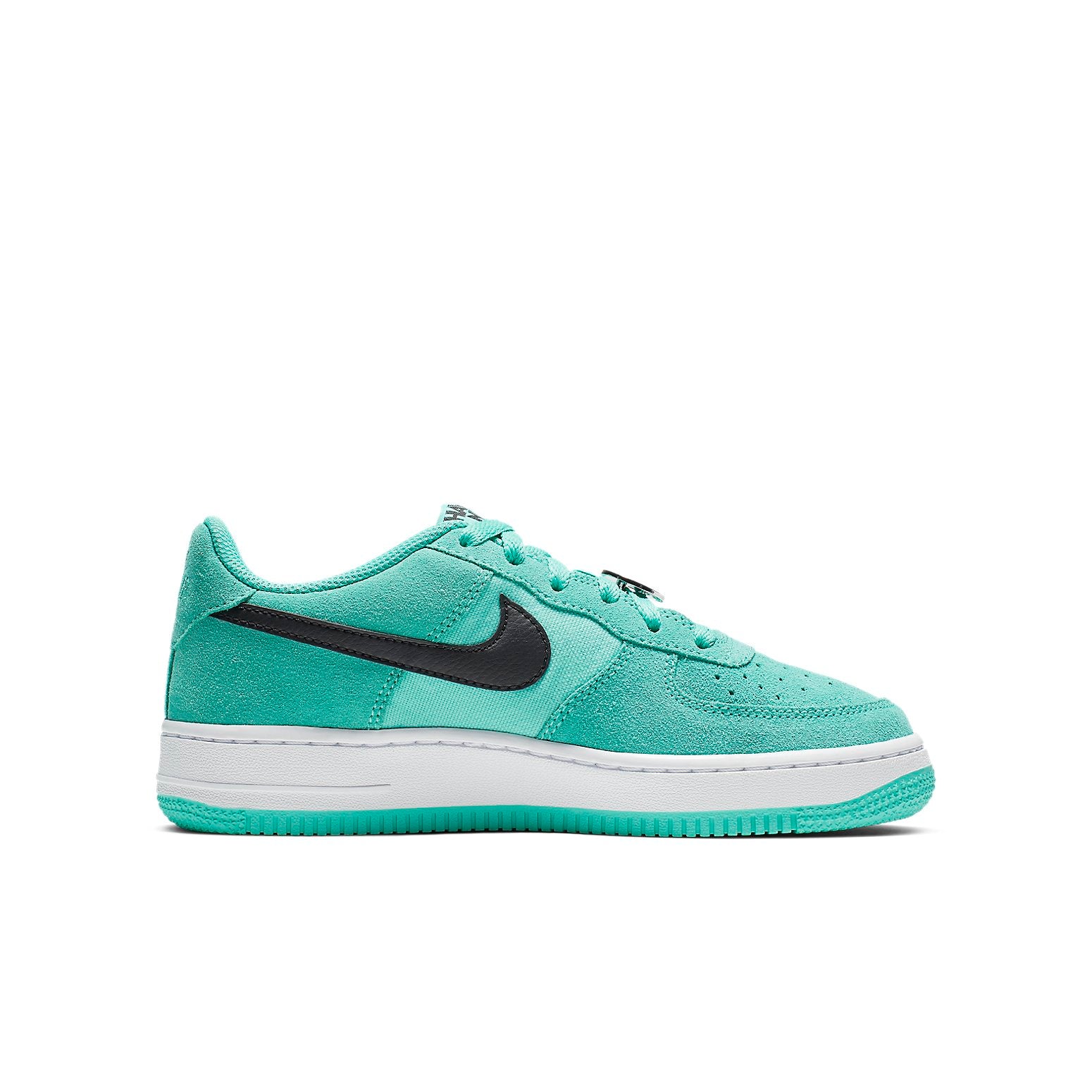 Кроссовки (GS) NikeAir Force 1 Low 'Have A Nike Day - Hyper Jade' BQ8273-300, зеленый — фото 2