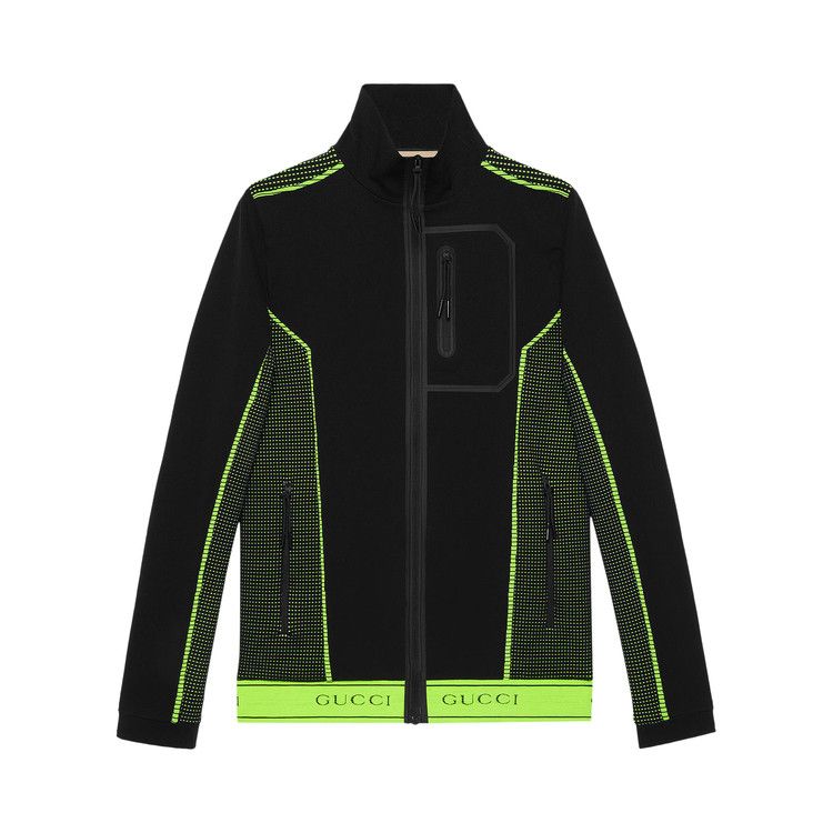 

Спортивная куртка Gucci Logo Track Jacket, Black
