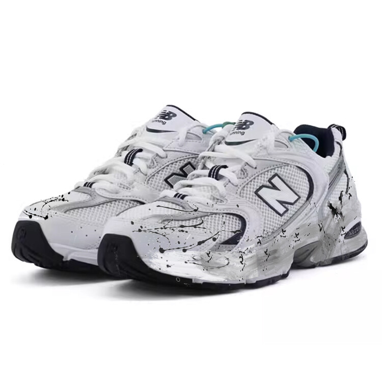 

Кроссовки New Balance 530 Anti-Slip And Wear-Resistant Breathable, белый/серый
