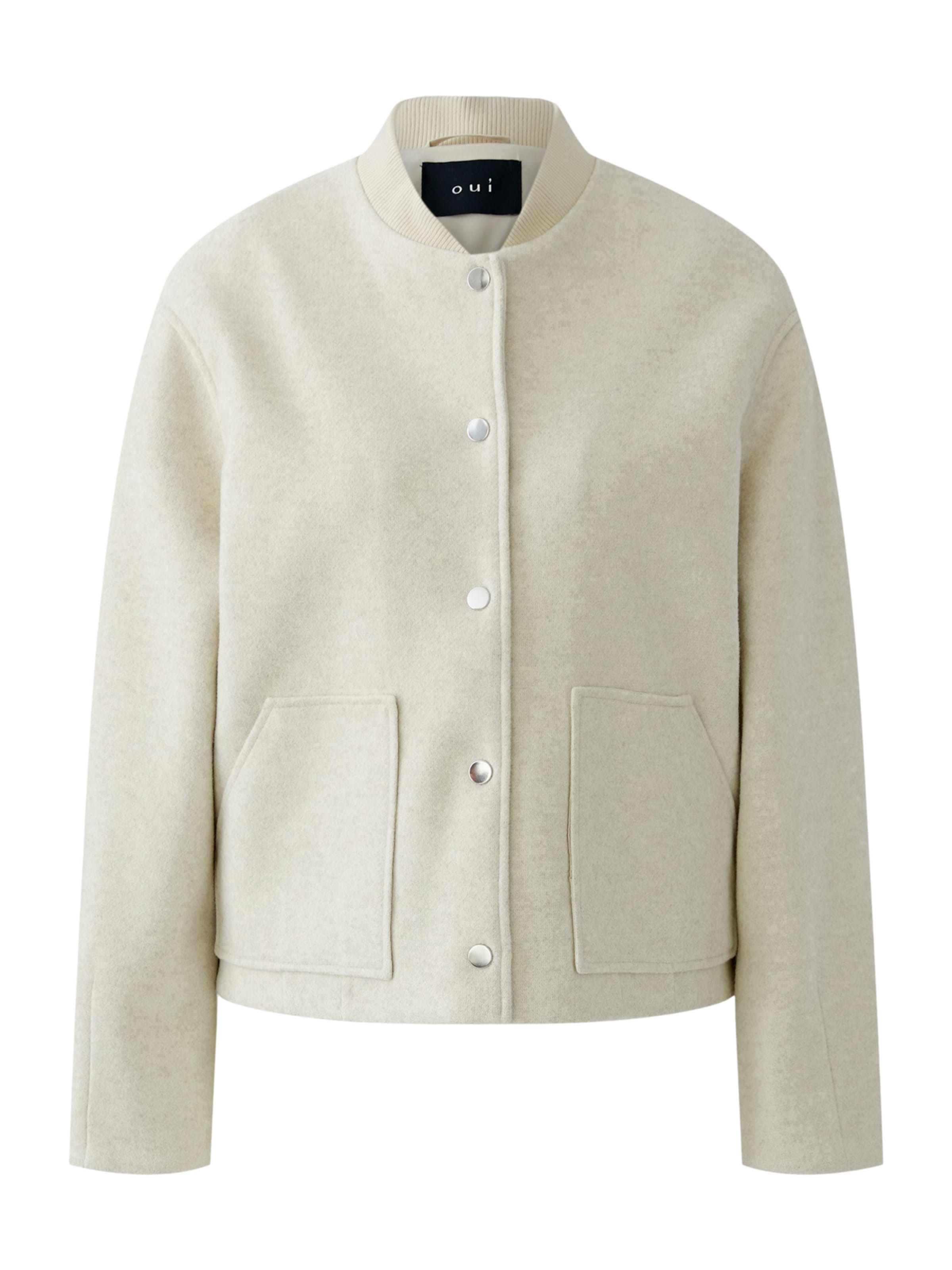 

OUI Куртка для межсезонья в цвете экрю