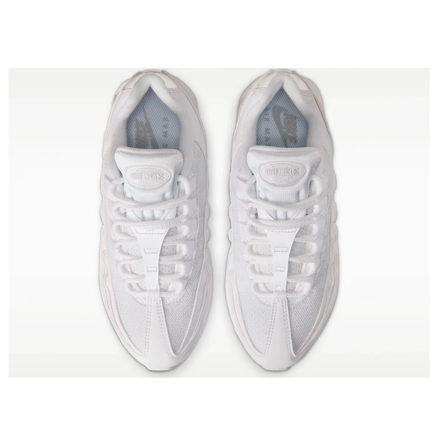 Кроссовки (GS) Nike Air Max 95 Big Bubble 'White Pure Platinum' — фото 2
