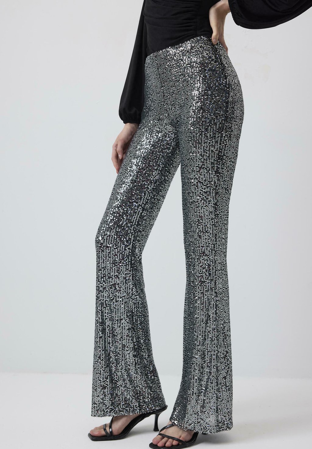 

Брюки SEQUINED WIDE Touché Privé, антрацит