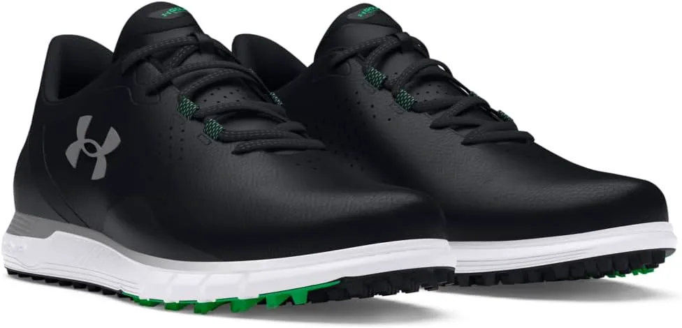 Мужские гольф-кроссовки Under Armour Drive Fade без шипов, черный/серый — фото 2