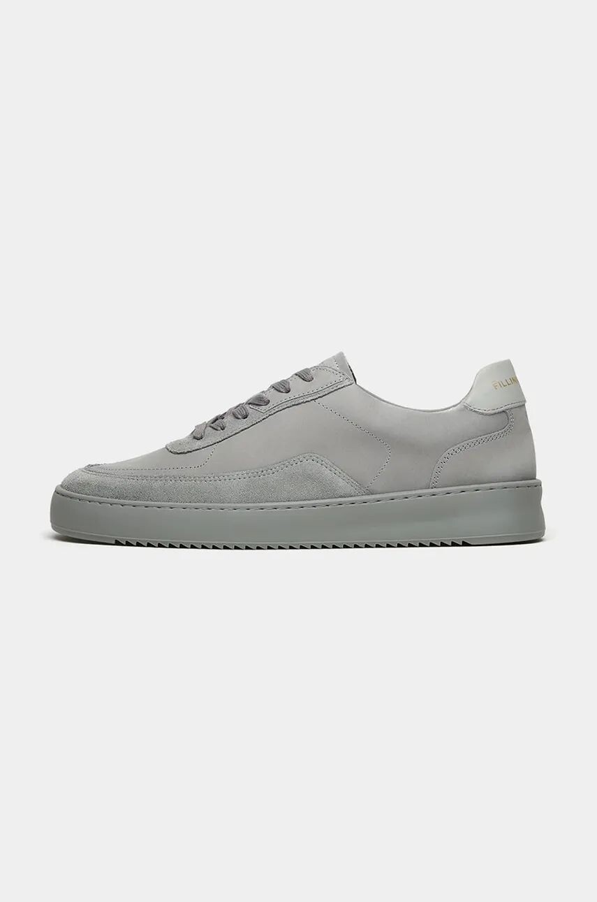

Кожаные кроссовки Filling Pieces Mondo Decon, серый