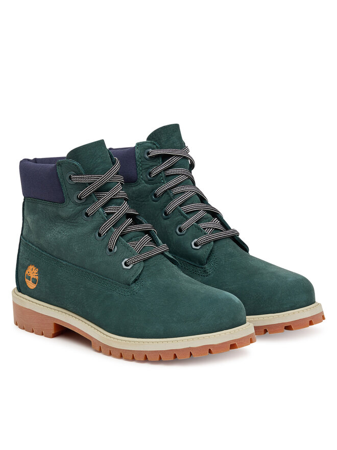 Ботильоны на шнуровке Timberland Premium 6-Inch Waterproof TB0A6BETEO61, хаки — фото 2