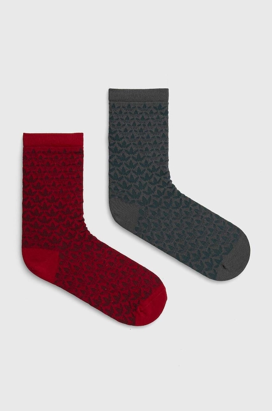

Комплект из 2 пар носков Adidas Originals, красный