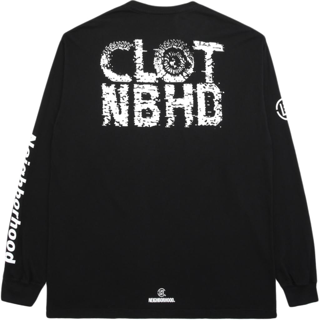 

Футболка x CLOT X FW25 унисекс Neighborhood, черный