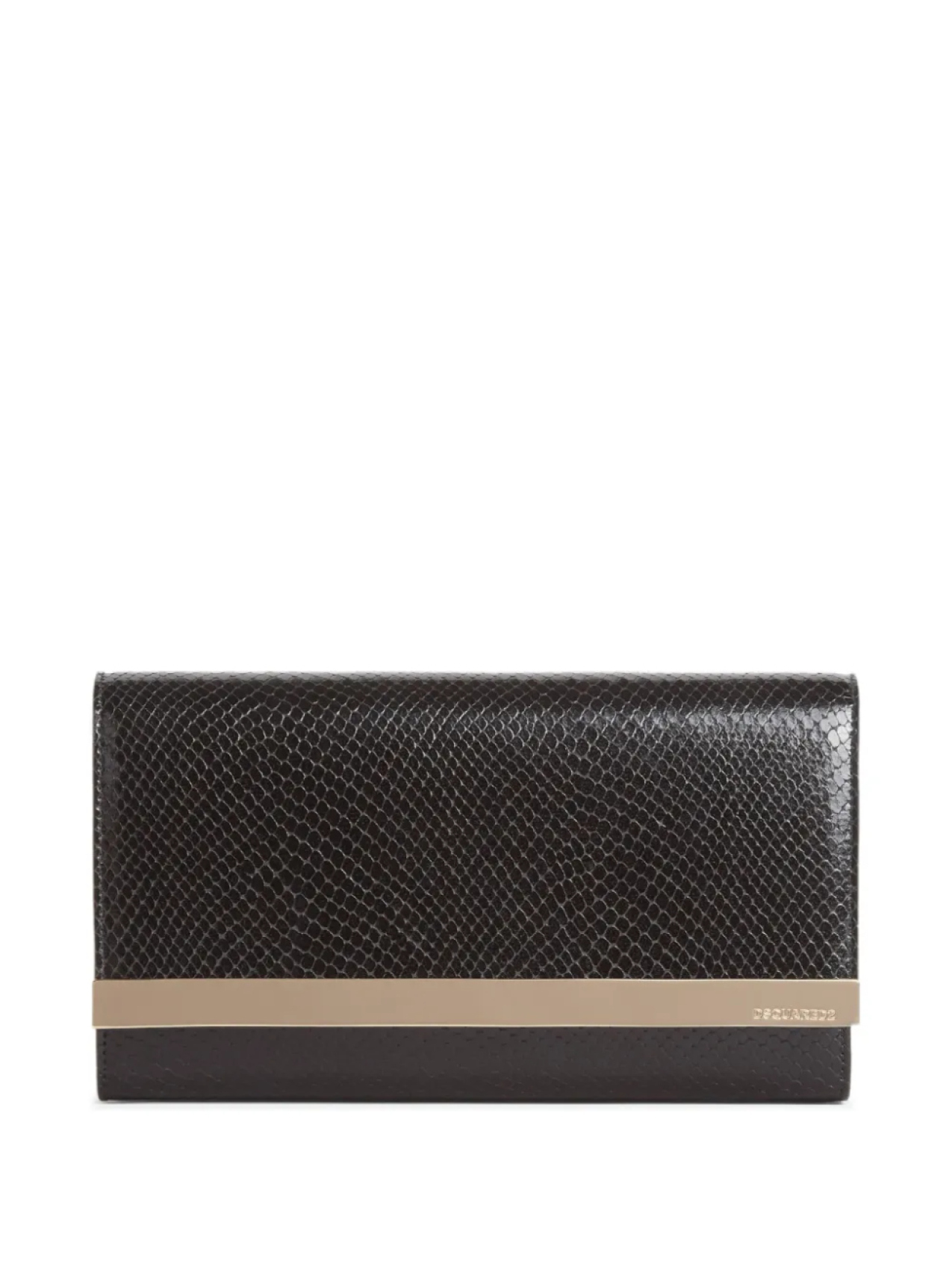 

DSQUARED2 кошелек с тиснением, черный