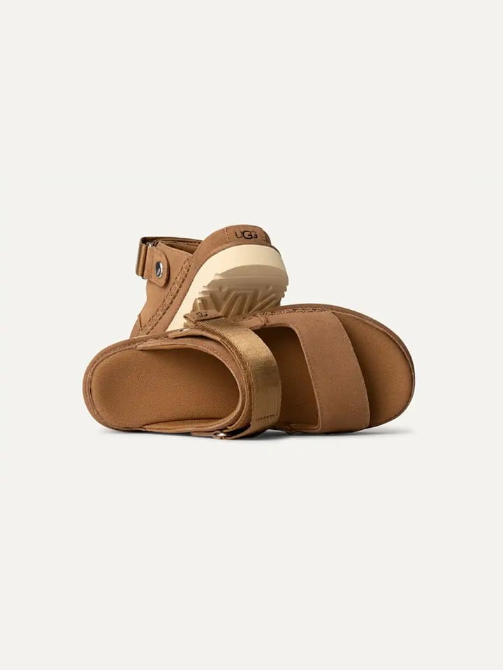 Классические сандалии UGG, светло-коричневый — фото 4