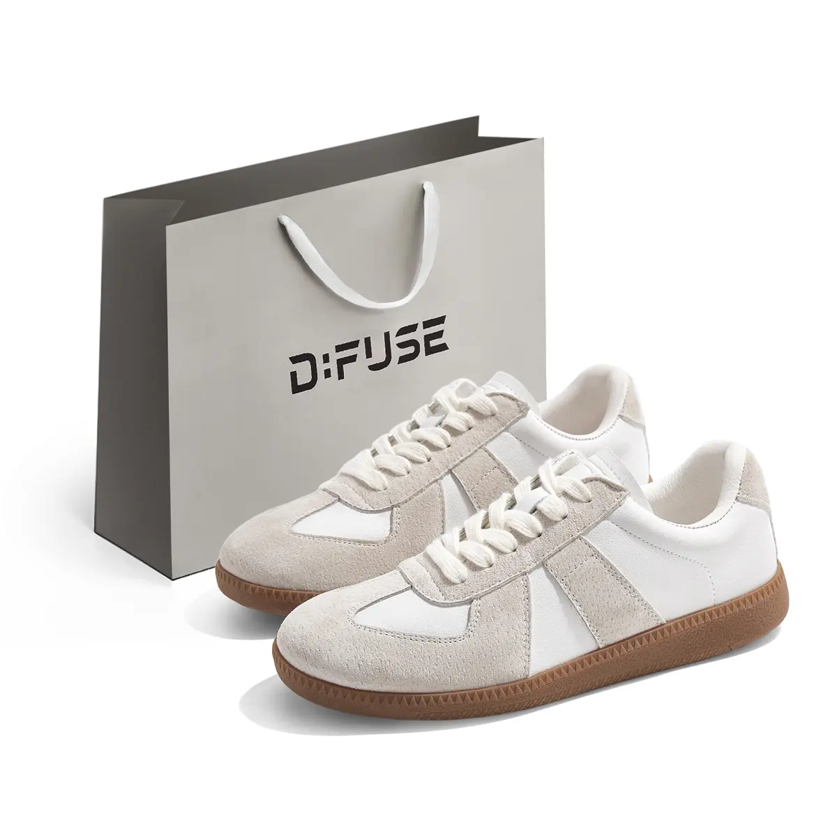 

D:FUSE SCANDINAVIA D FUSE SCANDINAVIA нескользящие, износостойкие, легкие низкие кеды унисекс бежевые (с флисовой подкладкой), цвет Beige (Fleece-Lined)
