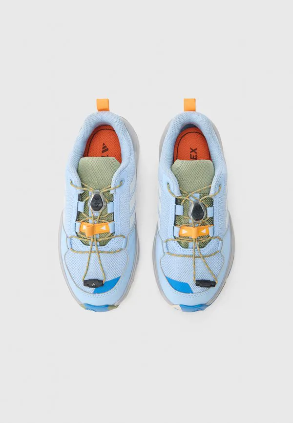 Походные ботинки ax4s с быстрой шнуровкой, унисекс Adidas Terrex, Blue/White/Grey — фото 4