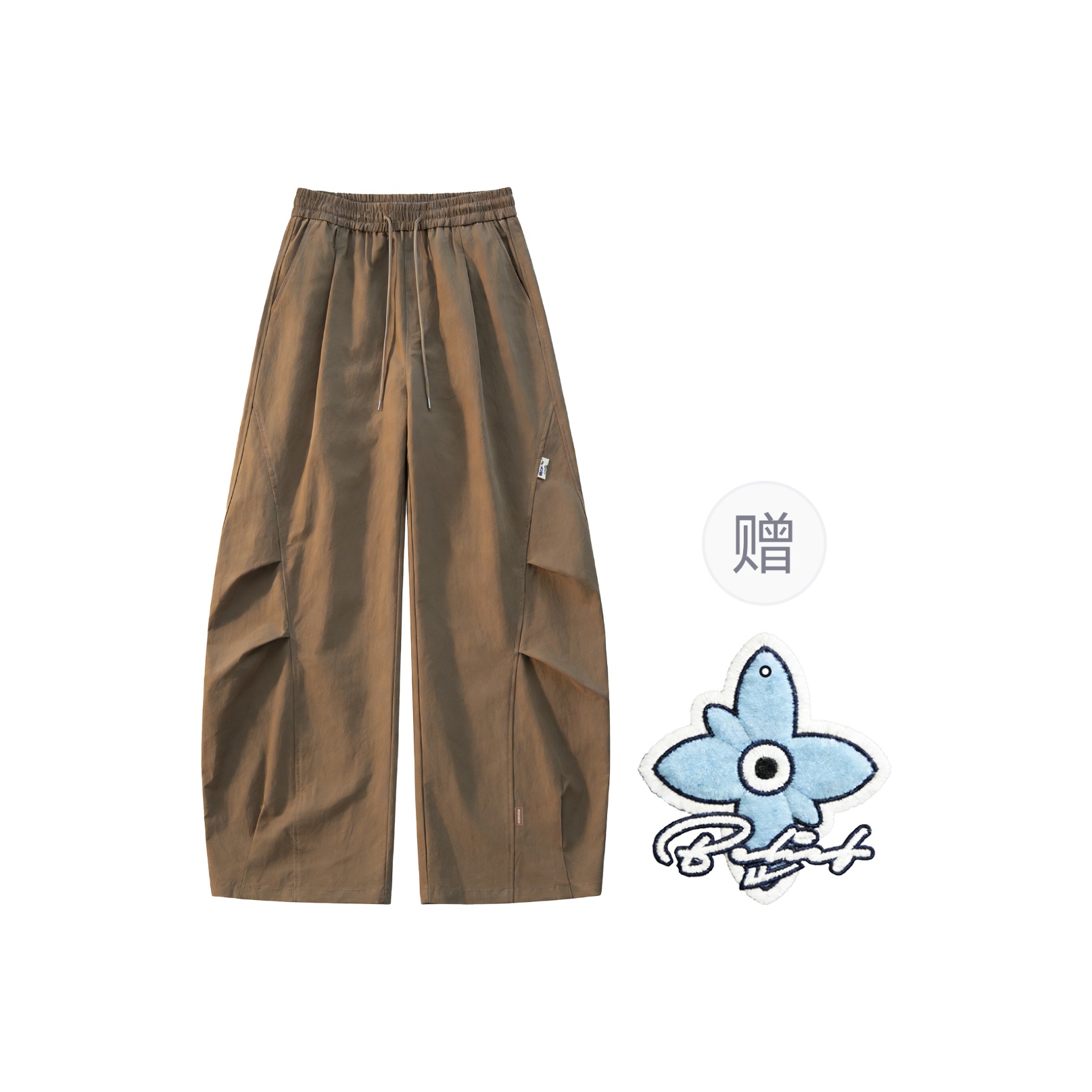 

Кargo-брюки Unisex Moderate WARRIOR, коричневый[free badge+scented sachet charm]