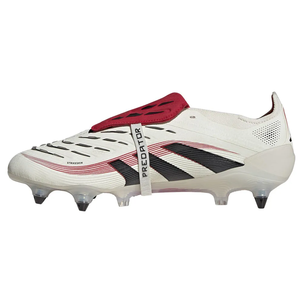 Футбольные бутсы adidas Predator Elite Fold Over Tongue SG, белый — фото 3