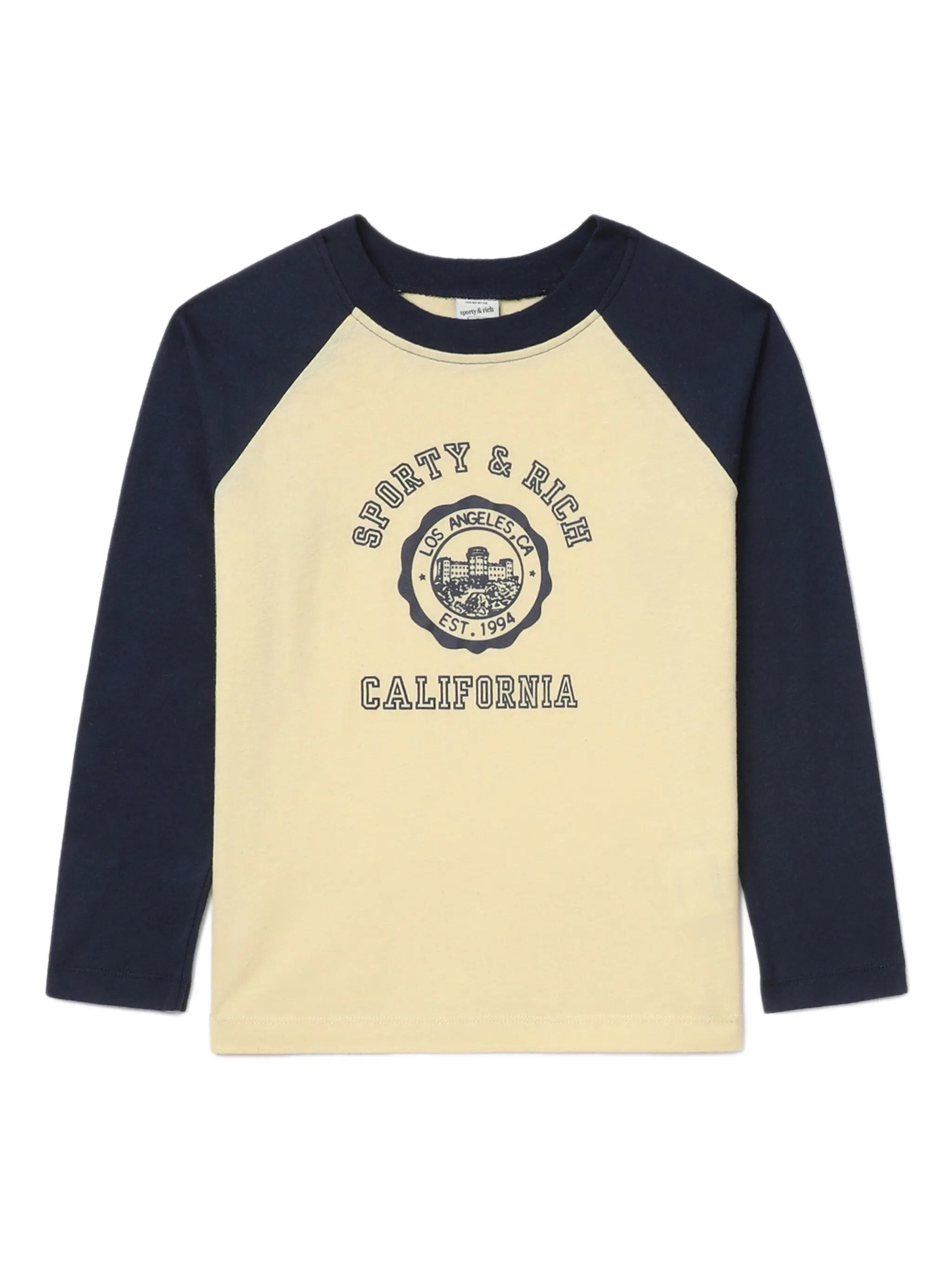 

Футболка California Emblem Sporty & Rich Kids, бежевый