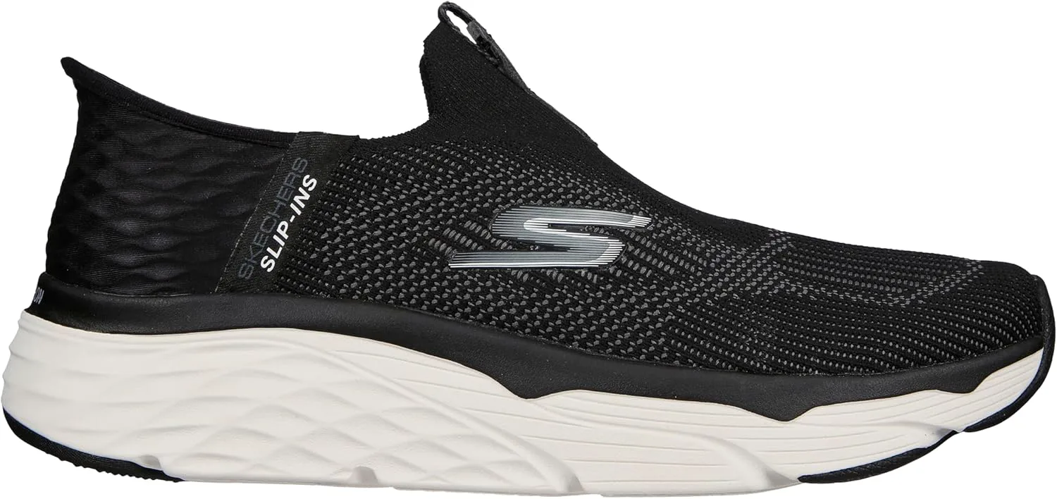 Skechers Performance Slip-Ins: ультракомфортные мужские слипоны с максимальной амортизацией, черно-белый — фото 2