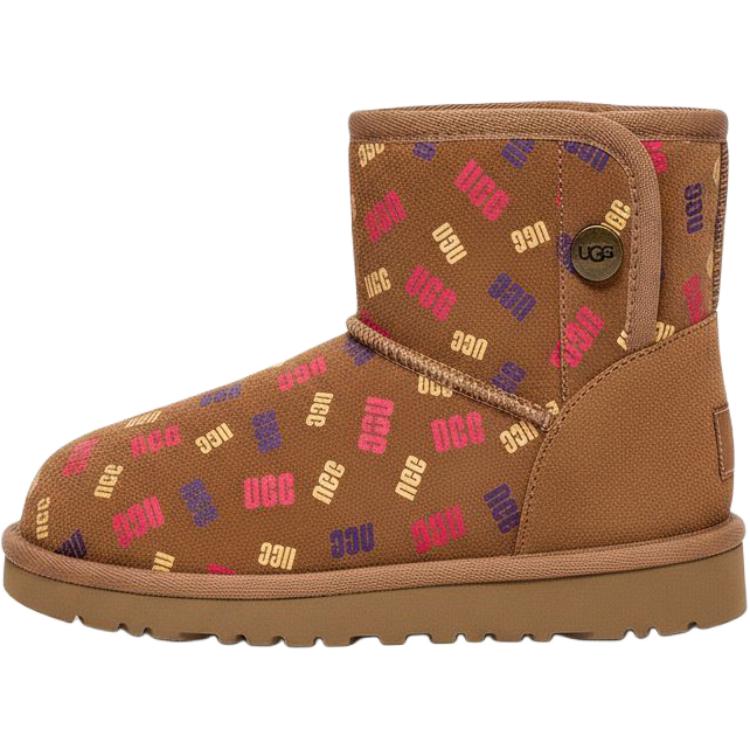 

UGG Детские зимние ботинки Brown для детей 3-7 лет