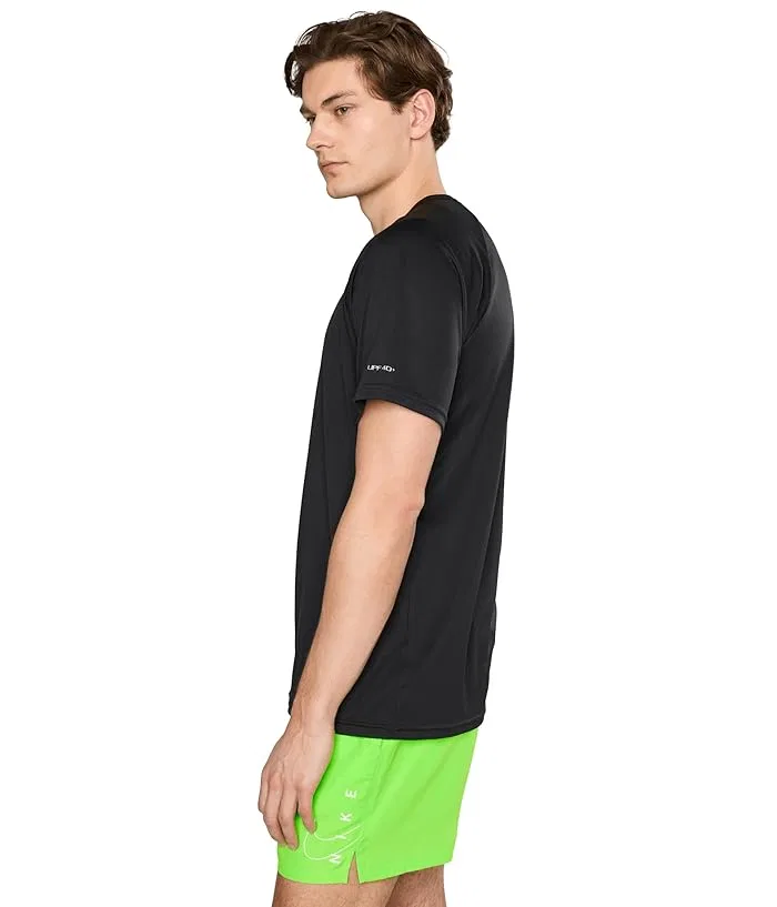 Футболка Nike Hydroguard Outline Swoosh Dri-FIT UV с коротким рукавом, Black — фото 3