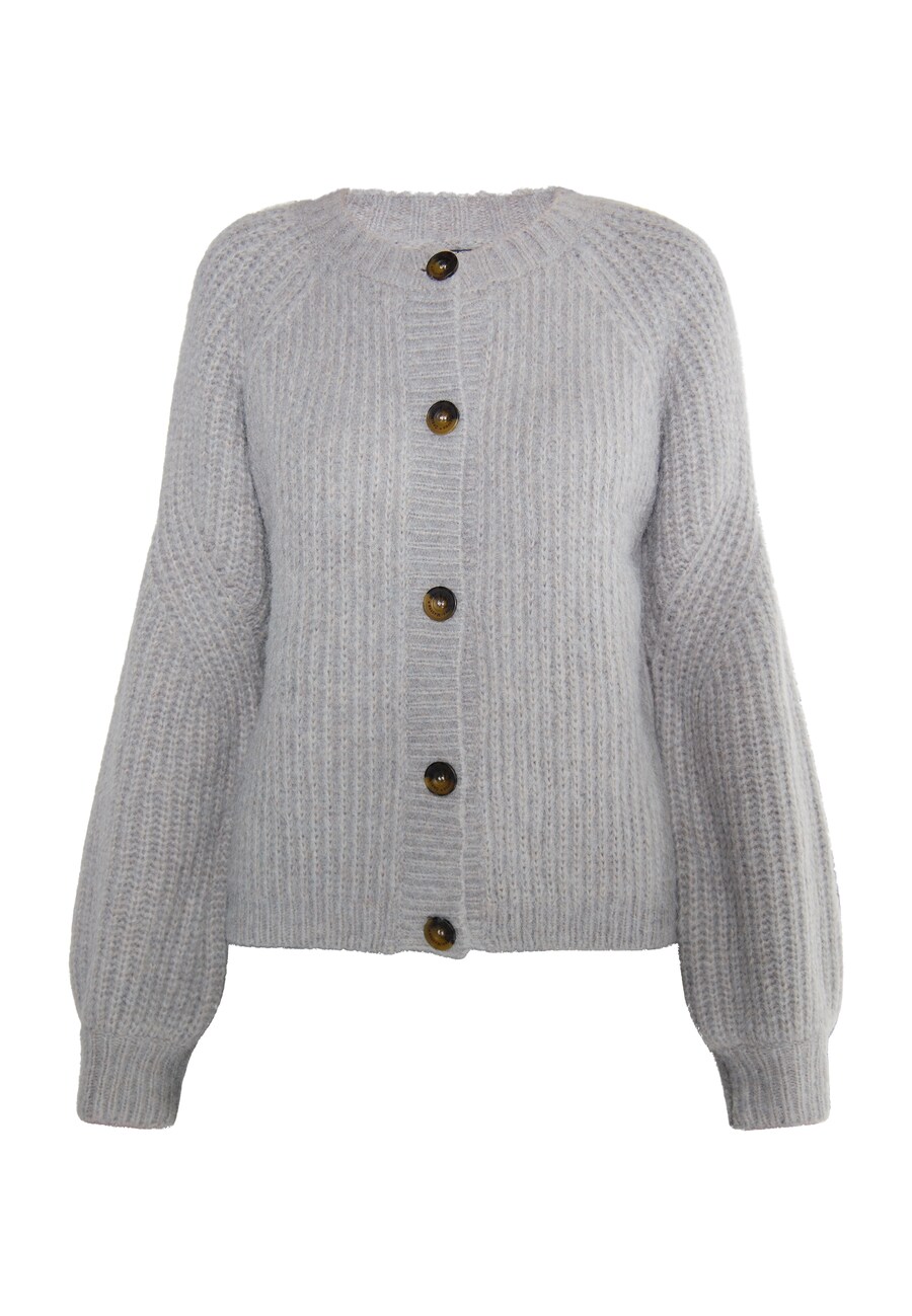 

Вязаный кардиган DreiMaster Vintage, светло-серый