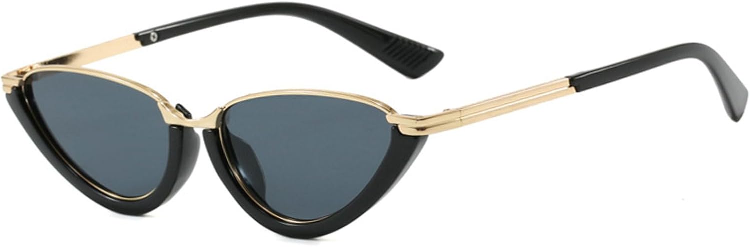 

Ретро маленькие женские солнцезащитные очки «кошачий глаз», модные солнцезащитные очки с защитой от УФ-излучения UV400, трендовые мужские солнцезащитные очки 2025 года, дизайнерские женские солнцезащитные очки mincl, C1