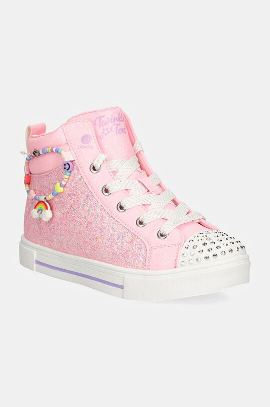 

Детские кроссовки TWINKLE Sparks Skechers, розовый