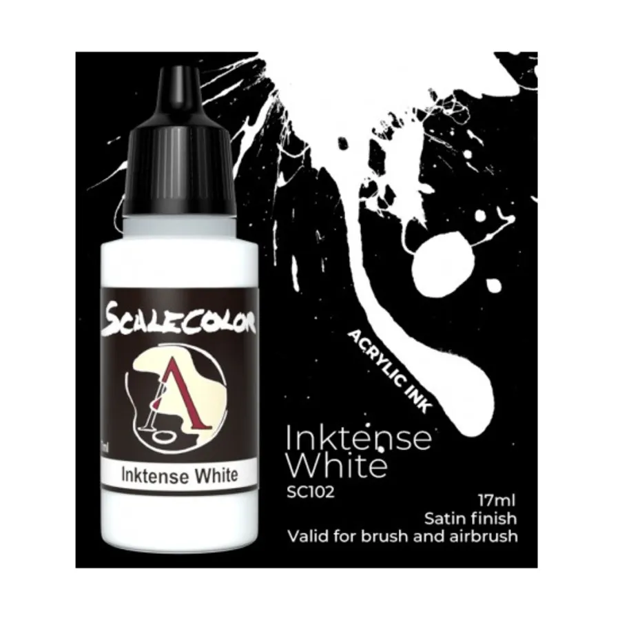 

Инктенс Белый, Scalecolor Inktensity Paints