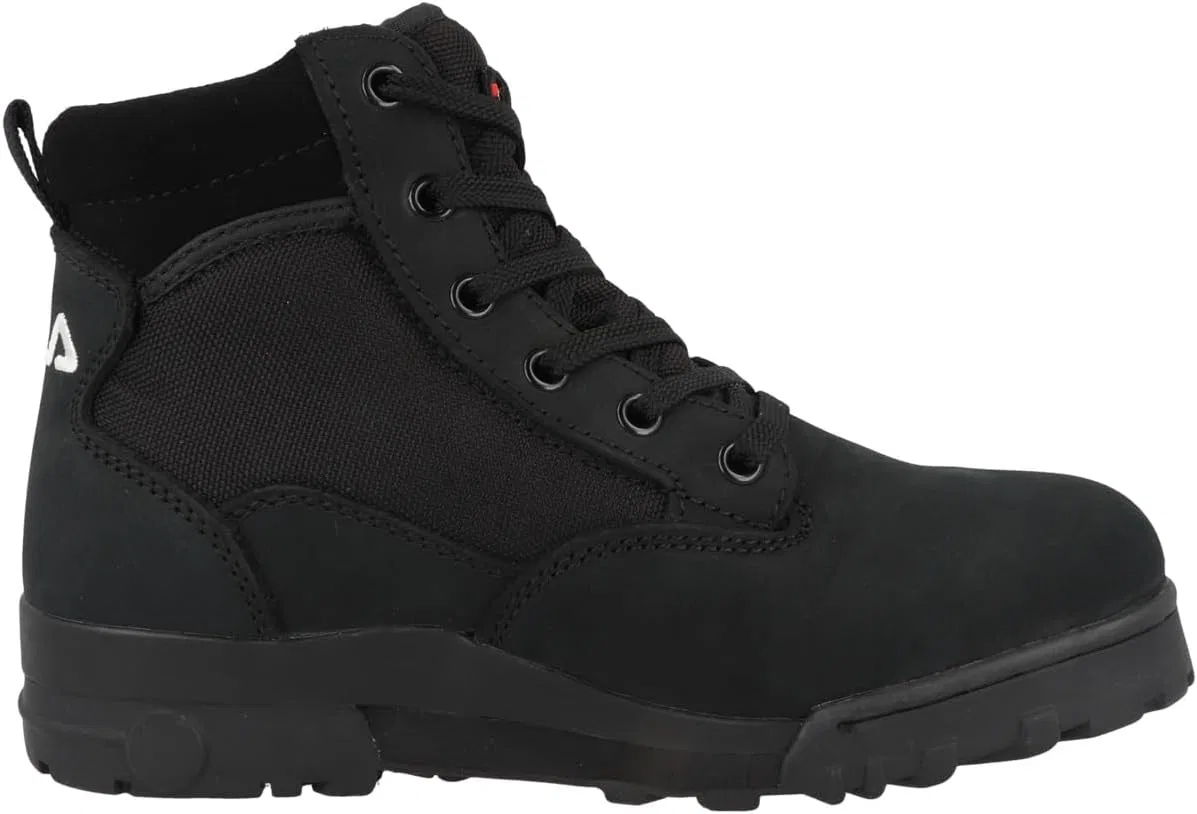 Мужские ботинки FILA Grunge II средней высоты, Black — фото 3